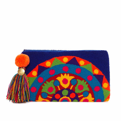 Buena Fortuna Azul Clutch