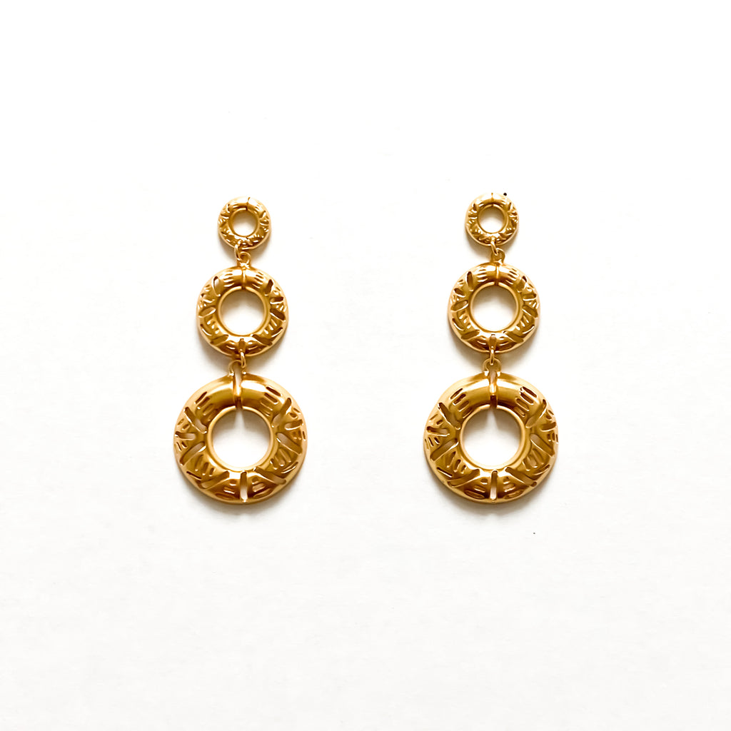 22K Gold Hoop Earrings (Ear Bali) For Baby - 235-GER16318 in 1.100 Grams