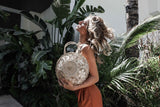 Flores Iraca Straw Bag